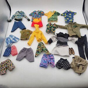 Barbie KEN Doll Clothing & Shoes Lot of 22 Pieces